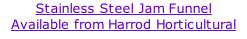 Stainless Steel Jam Funnel Available from Harrod Horticultural