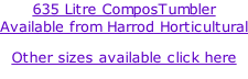 635 Litre ComposTumbler Available from Harrod Horticultural Other sizes available click here